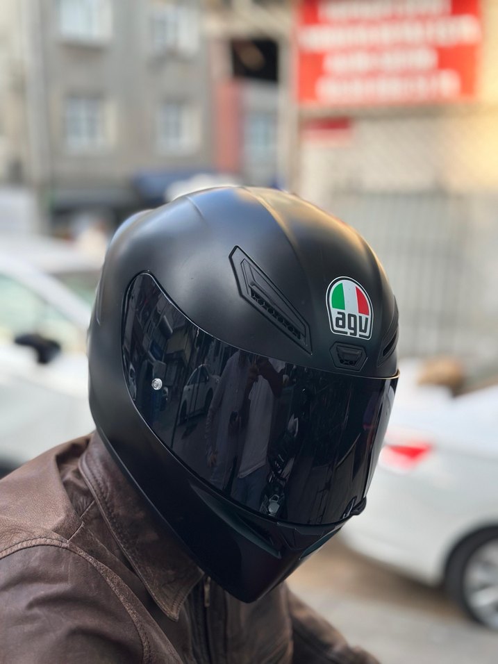 AGV K1-K1S-K3SV-K5 UYUMLU SİYAH VİZÖR - Görsel 2