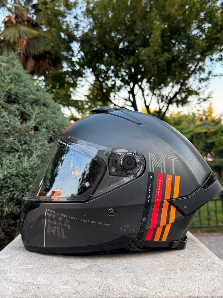 MT HELMETS THUNDER 4 MOTORSİKLET KASKI - Görsel 2