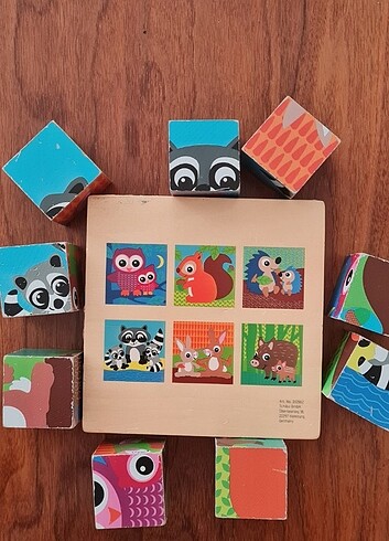 TCHIBO Marka Ahşap Puzzle