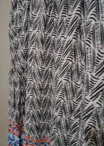 Uzun Bohem Hamile Elbisesi, Volanlı, Kolsuz - Görsel 2