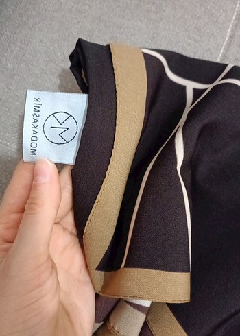 Siyah Modern Kadın şal - Görsel 4