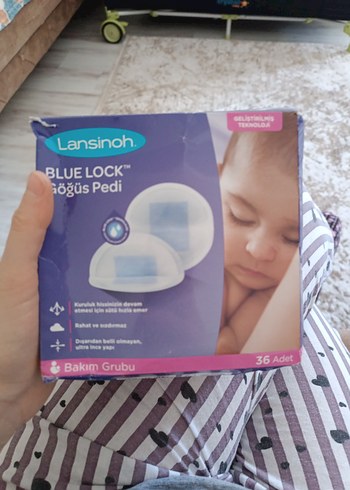 Lansinoh Mavi Göğüs Pedi 36'lı - Görsel 2