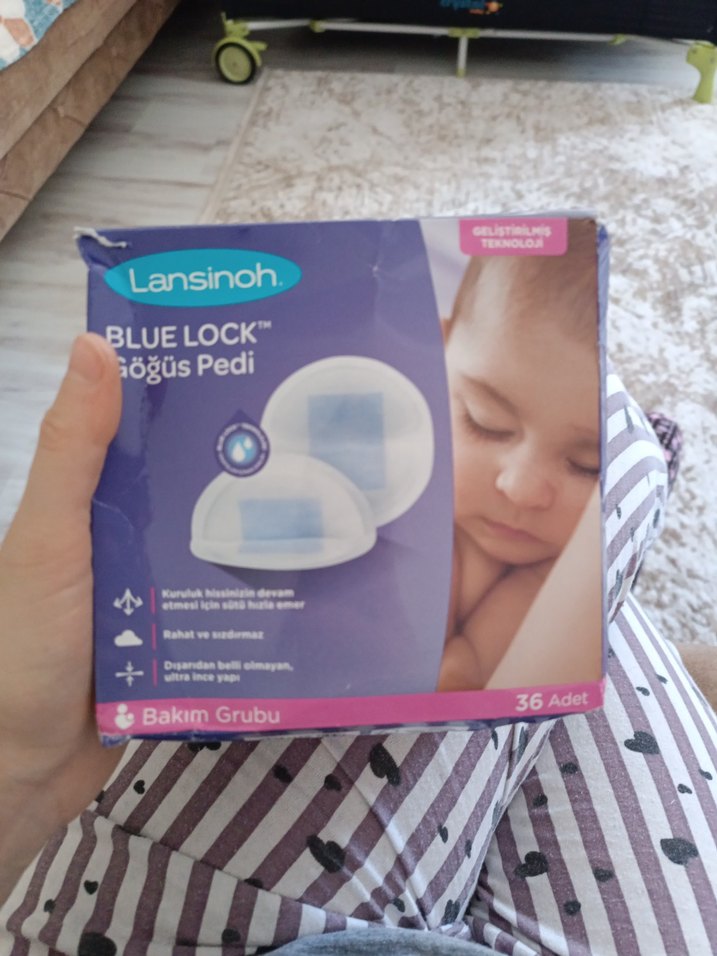 Lansinoh Mavi Göğüs Pedi 36'lı - Görsel 2
