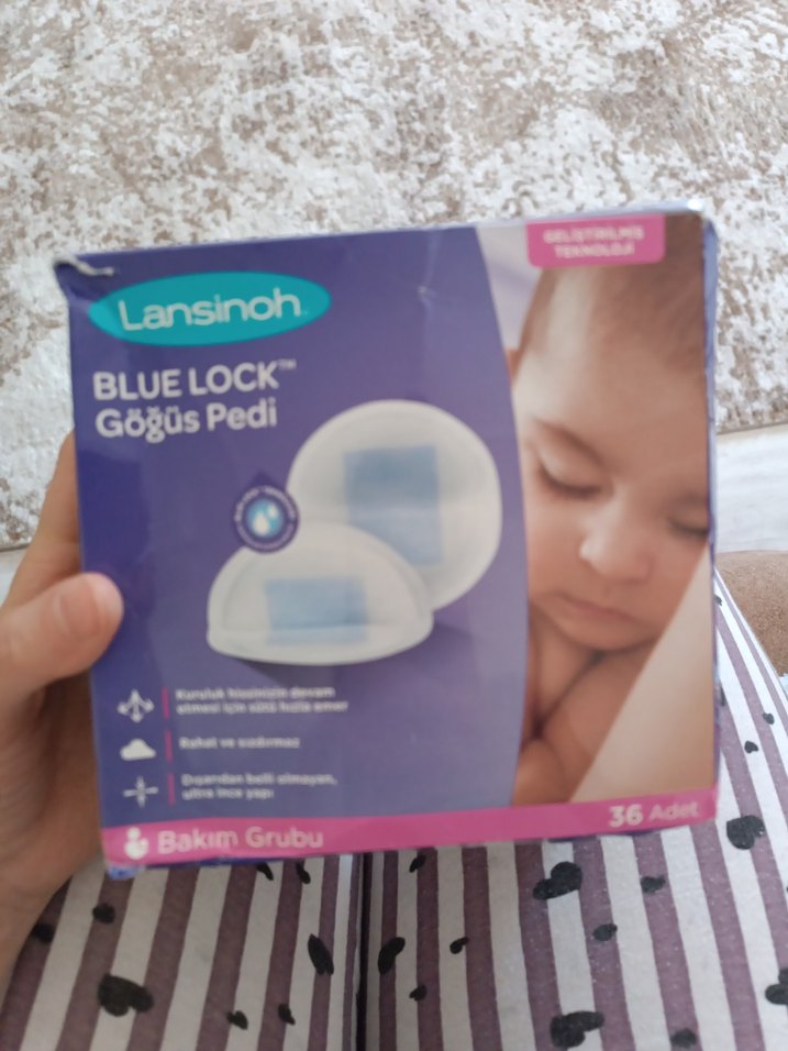 Lansinoh Mavi Göğüs Pedi 36'lı - Görsel 4