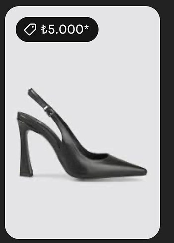Diğer Siyah Stiletto Kadın Ayakkabı