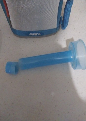 Mavi ve Gri Su Termosu - Görsel 3