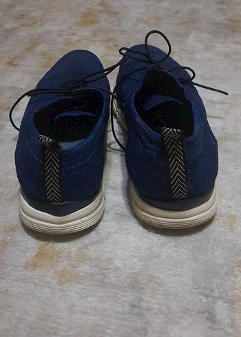 Mavi Erkek Spor Ayakkabı Bağcıkları - Görsel 4