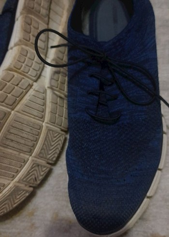 Mavi Erkek Spor Ayakkabı Bağcıkları - Görsel 3