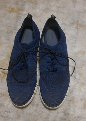 Mavi Erkek Spor Ayakkabı Bağcıkları - Görsel 2