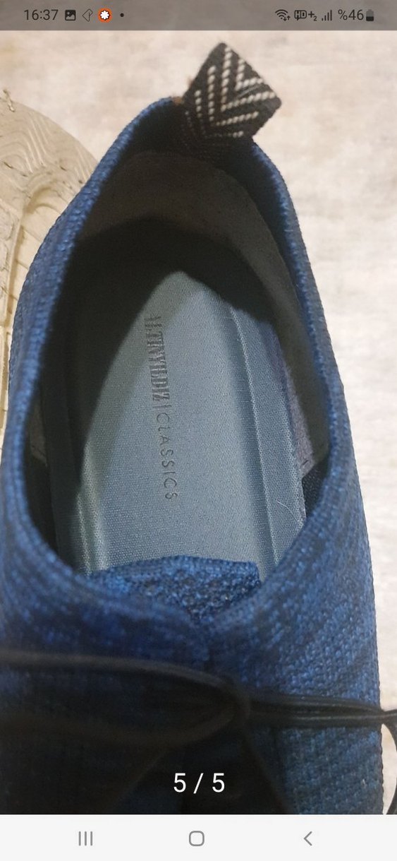 Mavi Erkek Spor Ayakkabı Bağcıkları - Görsel 5