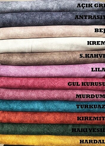 Beden NUBUK ÖRTÜ