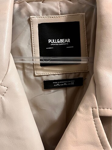 Pull and Bear Deri ceket #pull&bear