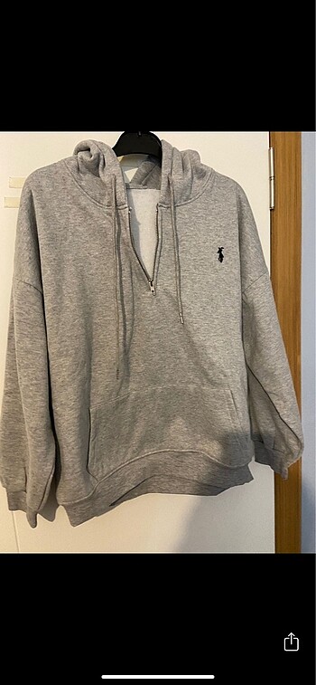 Diğer Oversize gri sweat