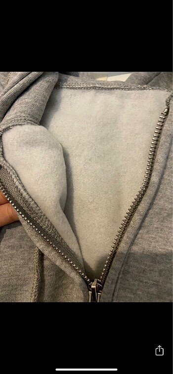 universal Beden Oversize gri sweat