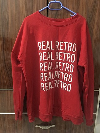 LC Waikiki Kırmızı Bol Sweat