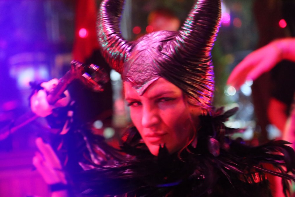 Kadınlar için Malefiz Kostümü Seti hollowen - Görsel 5