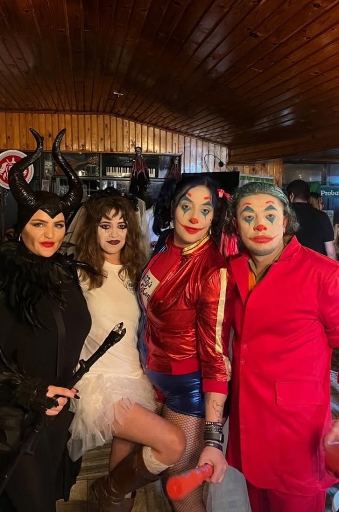 Kadınlar için Malefiz Kostümü Seti hollowen - Görsel 4