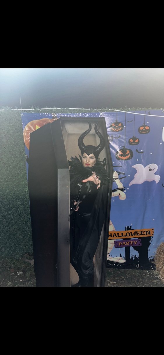 Kadınlar için Malefiz Kostümü Seti hollowen - Görsel 3