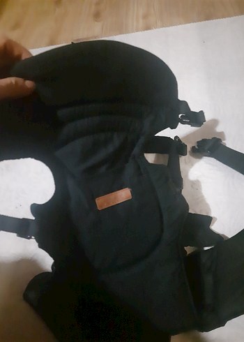 Molmini Siyah Sirt destekli Bebek Taşıyıcı - Görsel 5