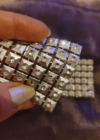 Bohem Kareli Boncuklu Küpe - Görsel 3