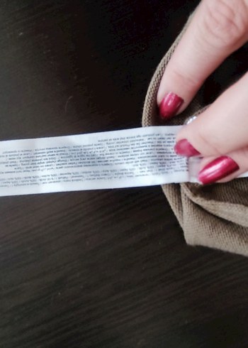 Kadın haki renk triko uzun etek - Görsel 5