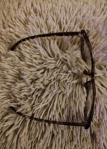 Toz Vintage Leopar Desenli Gözlük Çerçevesi - Görsel 3