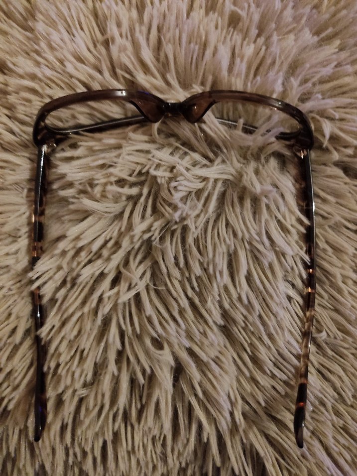 Toz Vintage Leopar Desenli Gözlük Çerçevesi - Görsel 4