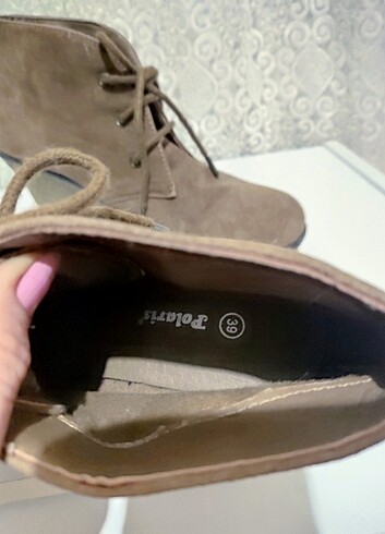 Polaris vizon süet bot - Görsel 5