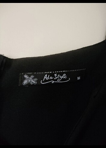 Siyah dar elbise - Görsel 5