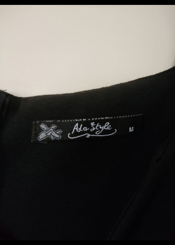 Siyah dar elbise - Görsel 5