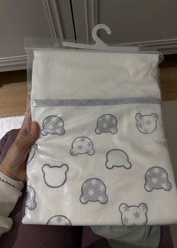 Beyaz Pastel Desenli Çocuk Battaniyesi - Görsel 2