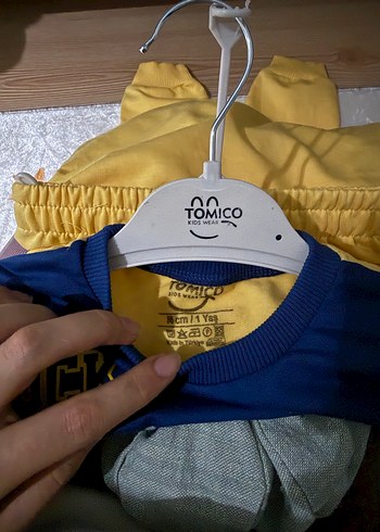 Renkli Rock Punk Erkek Bebek Takımı - Görsel 3