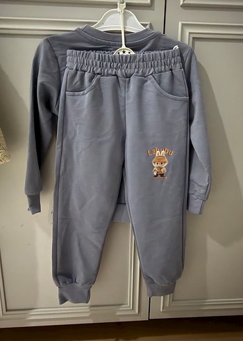 Erkek Çocuk Gri Baskılı Alt Üst Takım - Görsel 2
