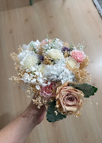 Tasarım Bohem Gelin Çiçeği - Görsel 2