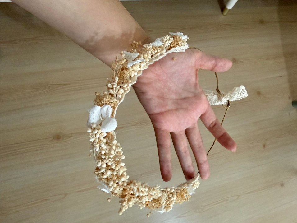 Tasarım Bohem Gelin Çiçeği - Görsel 5