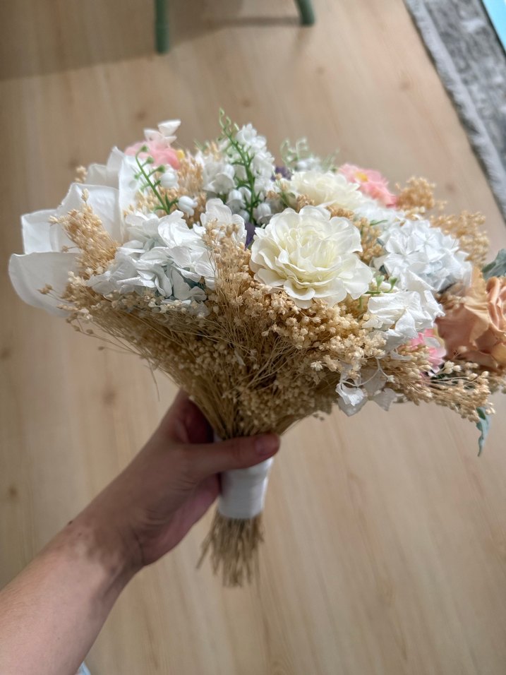 Tasarım Bohem Gelin Çiçeği - Görsel 4