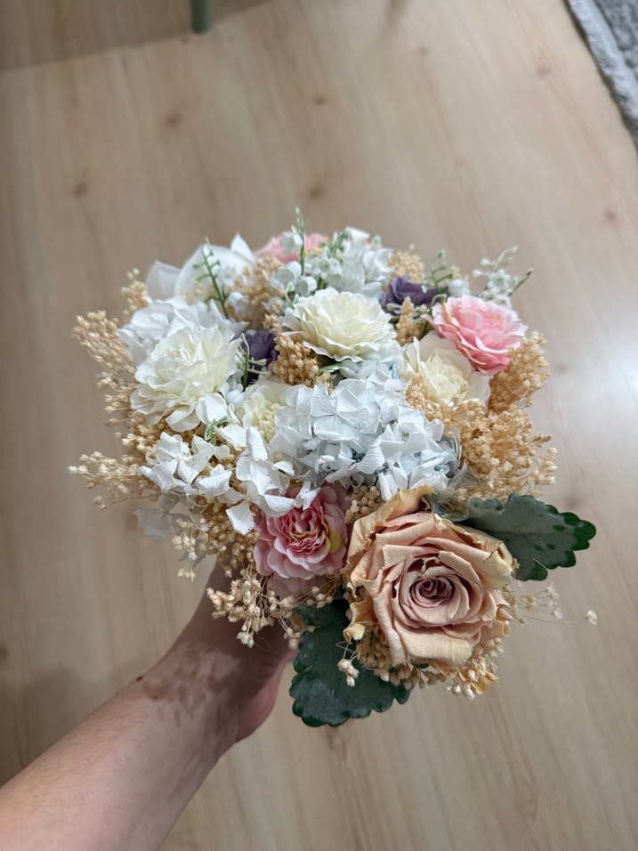 Tasarım Bohem Gelin Çiçeği - Görsel 2