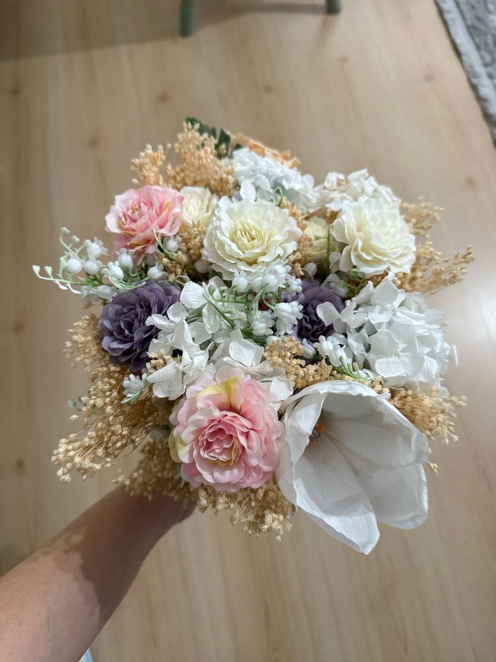 Tasarım Bohem Gelin Çiçeği - Görsel 3