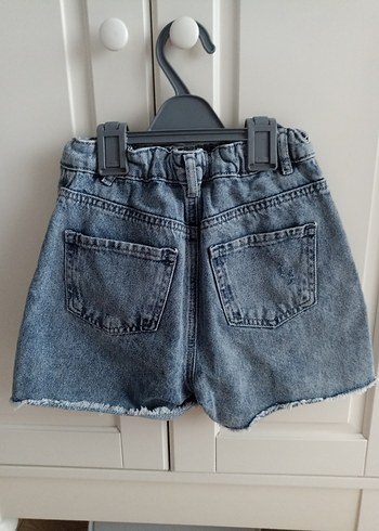 kız çocuk kot şort - Görsel 2