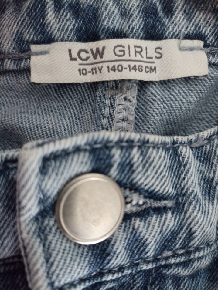 kız çocuk kot şort - Görsel 3