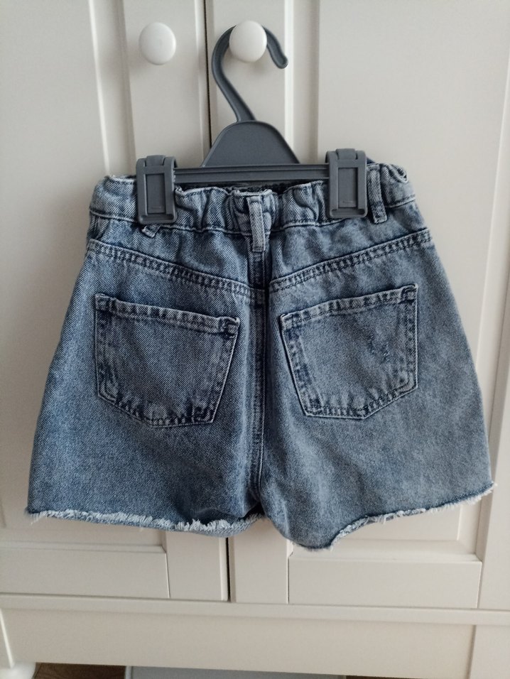 kız çocuk kot şort - Görsel 2