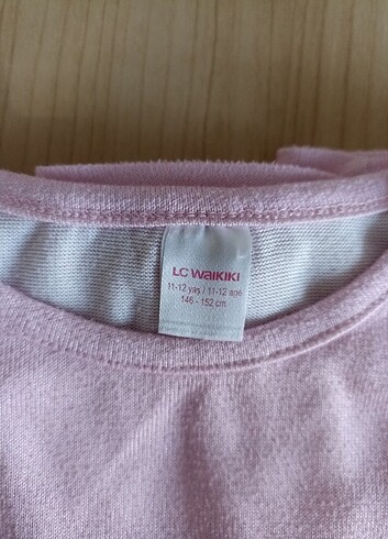 11-12 Yaş Beden Kız çocuk pijama takımı