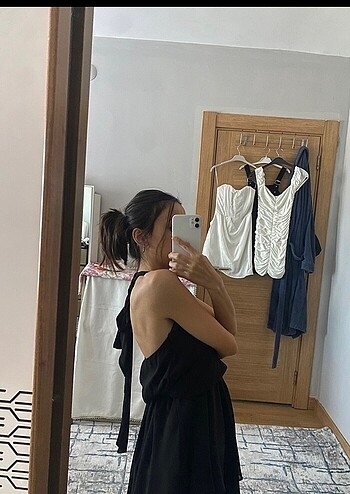 Siyah mezuniyet elbise