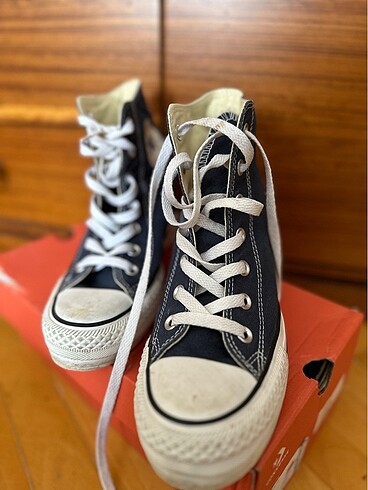 Orijinal Lacivert gizli topuk Converse