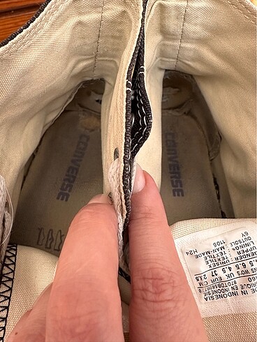 37 Beden Siyah Converse