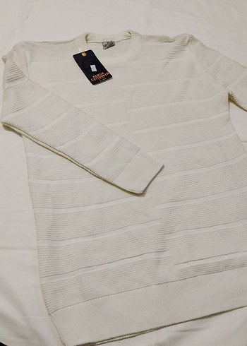 Erkek Siyah Triko Bisiklet Yaka Kazak - Görsel 4