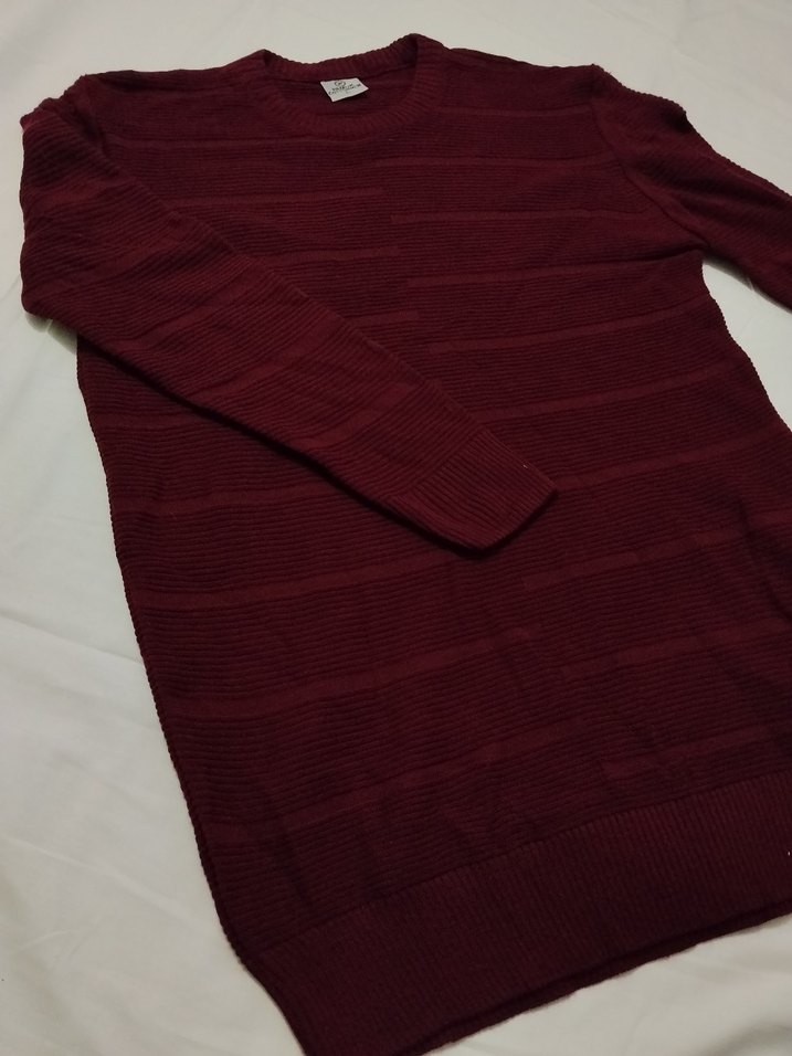 Erkek Siyah Triko Bisiklet Yaka Kazak - Görsel 5