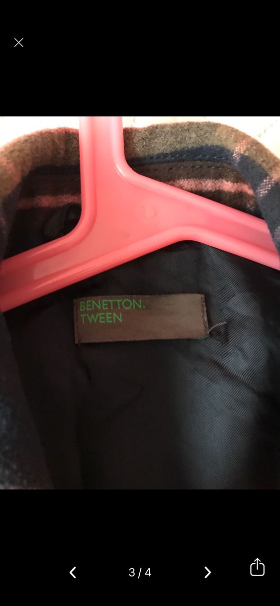 Düğmeli Uzun Kollu  çocuk  Midi Palto - Görsel 3