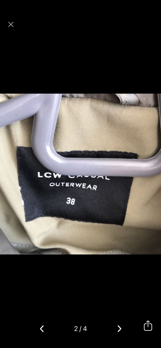 Düğmeli Haki Kadın Mini Ceket - Görsel 4