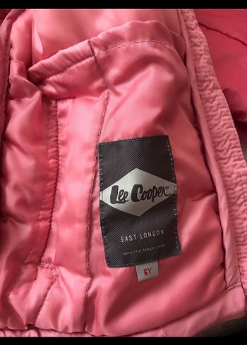 Düğmeli Pembe Kız Çocuk Mont - Görsel 3